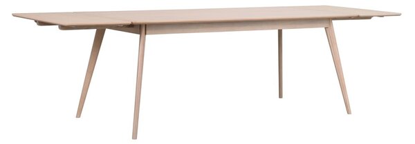 Rozkládací jídelní stůl s deskou v dubovém dekoru 190x90 cm Yumi - Rowico