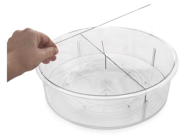 Otočný plastový organizér na kořenky ø 30 cm – Orion