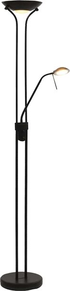 VidaXL Stmívatelná stojací lampa LED 23 W [242730] Barva: Stříbrná