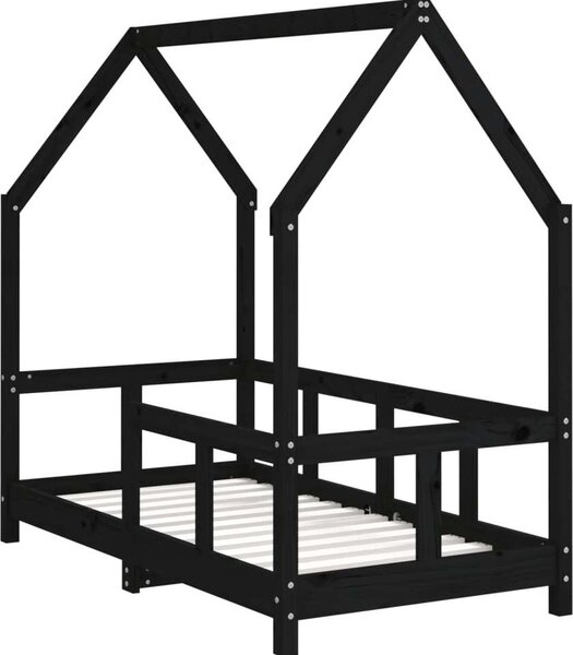 VidaXL Dětská postel 70 x 140 cm masivní borové dřevo [835721] Barva: Bílá