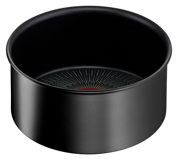 Hliníkové hrnce na indukci s nepřilnavým povrchem a odnímatelnou rukojetí v sadě 3 ks INGENO Eco Resist L3979202 – Tefal