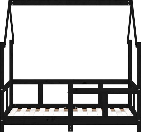 VidaXL Dětská postel 70 x 140 cm masivní borové dřevo [835721] Barva: Bílá