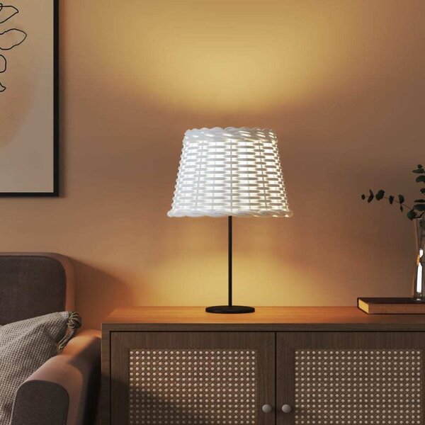 VidaXL Stínidlo lampy Ø 30 x 20 cm proutěné [364383] Barva: Hnědá