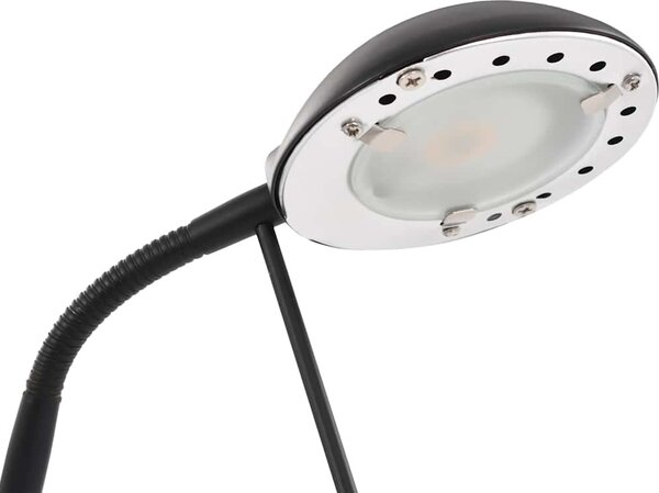 VidaXL Stmívatelná stojací lampa LED 23 W [242730] Barva: Stříbrná