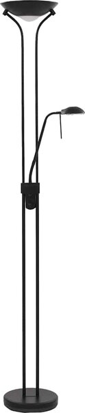 VidaXL Stmívatelná stojací lampa LED 23 W [242730] Barva: Stříbrná