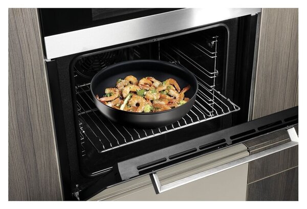 Hliníkové hrnce na indukci s nepřilnavým povrchem a odnímatelnou rukojetí v sadě 3 ks INGENO Eco Resist L3979202 – Tefal