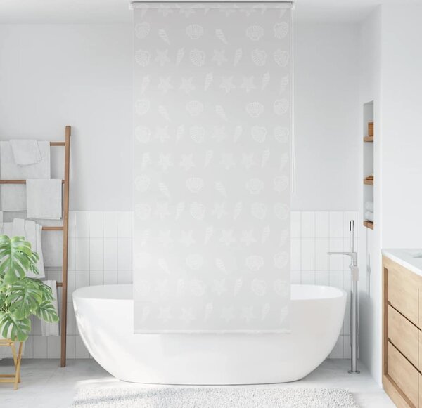 VidaXL Sprchová roleta 100 x 240 cm vzor mořské hvězdice [142860]