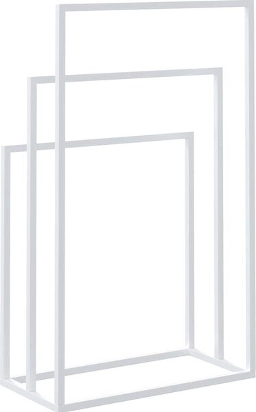 VidaXL Volně stojící stojan na ručníky 48 x 24 x 79 cm železo [343092] Barva: Černá
