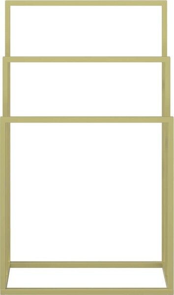 VidaXL Volně stojící stojan na ručníky 48 x 24 x 79 cm železo [343092] Barva: Černá