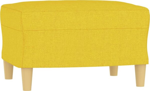 VidaXL Křeslo s podnožkou 60 cm textil [3200993] Barva: vínová červená
