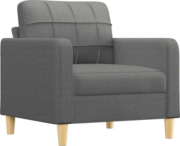VidaXL Křeslo 60 cm textil [359078] Barva: Tmavě šedá