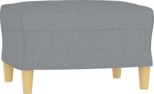 VidaXL Křeslo s podnožkou 60 cm textil [3200993] Barva: vínová červená