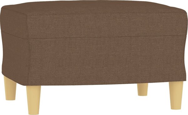 VidaXL Křeslo s podnožkou 60 cm textil [3200993] Barva: vínová červená
