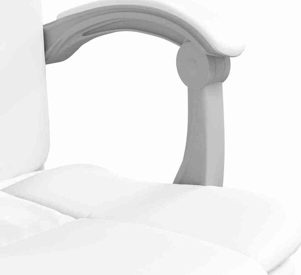 VidaXL Polohovací kancelářská židle umělá kůže [349624] Barva: Hnědá