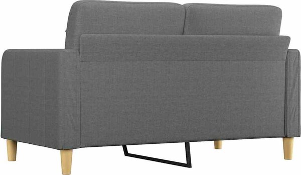 VidaXL 2místná pohovka 140 cm textil [359092] Barva: světle šedá