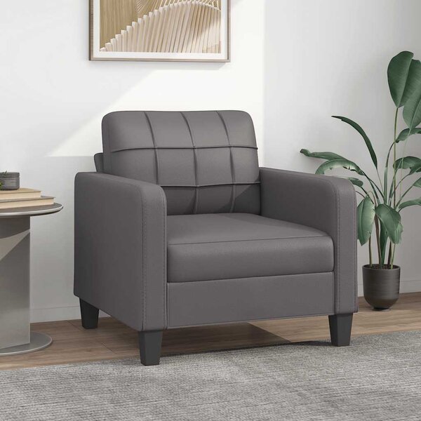 VidaXL Křeslo 60 cm umělá kůže [359108] Barva: Černá