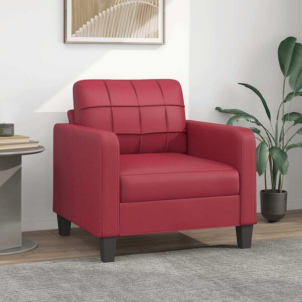 VidaXL Křeslo 60 cm umělá kůže [359108] Barva: Černá