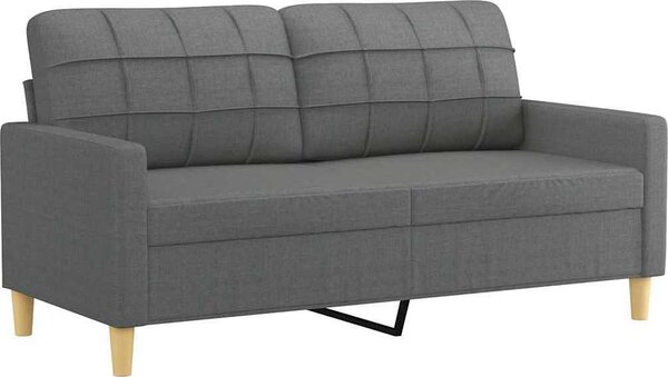 VidaXL 2místná pohovka 140 cm textil [359092] Barva: světle šedá
