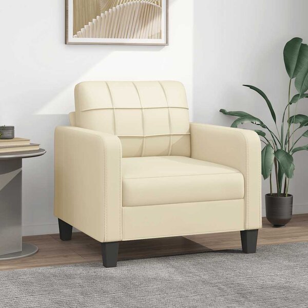 VidaXL Křeslo 60 cm umělá kůže [359108] Barva: Černá