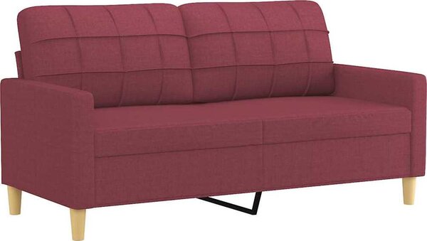 VidaXL 2místná pohovka 140 cm textil [359092] Barva: světle šedá