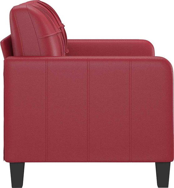 VidaXL 2místná pohovka 120 cm umělá kůže [359115] Barva: krémová