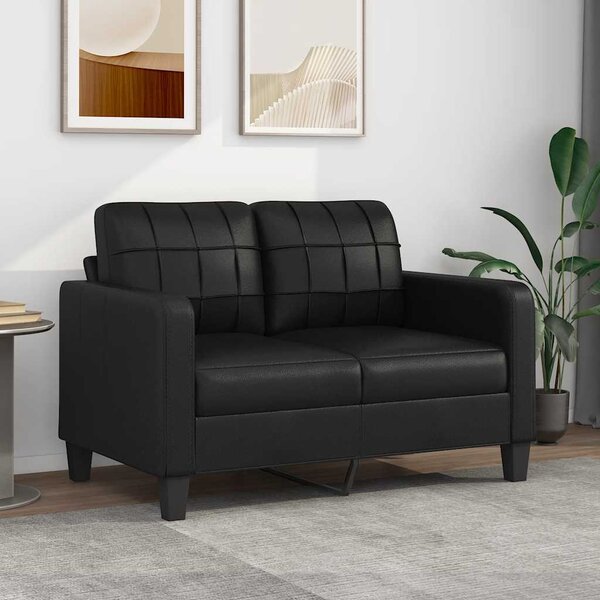 VidaXL 2místná pohovka 120 cm umělá kůže [359115] Barva: krémová