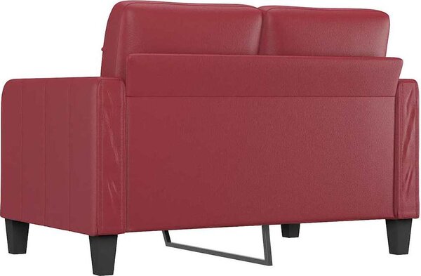 VidaXL 2místná pohovka 120 cm umělá kůže [359115] Barva: krémová
