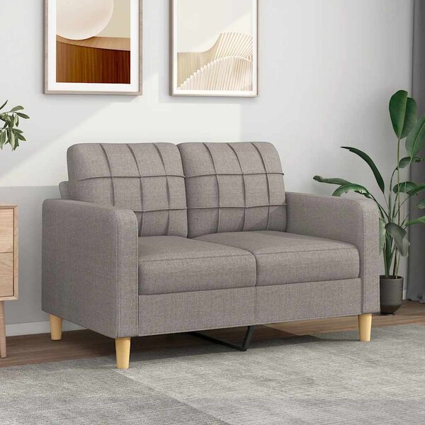 VidaXL 2místná pohovka 120 cm textil [359086] Barva: taupe
