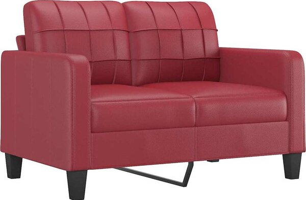 VidaXL 2místná pohovka 120 cm umělá kůže [359115] Barva: krémová