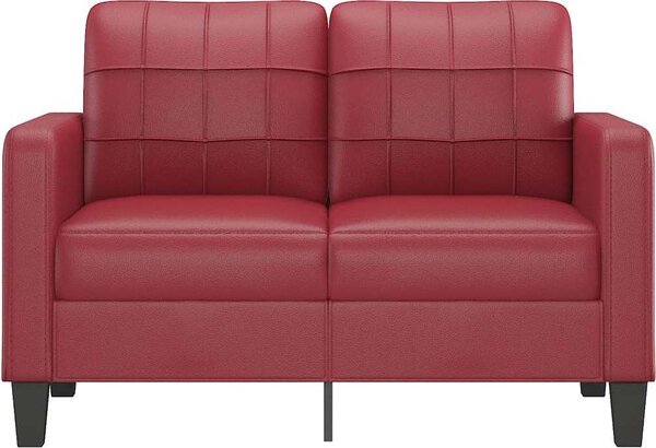 VidaXL 2místná pohovka 120 cm umělá kůže [359115] Barva: krémová
