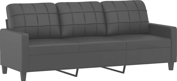 VidaXL 3místná pohovka 180 cm umělá kůže [359122] Barva: krémová
