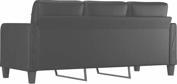 VidaXL 3místná pohovka 180 cm umělá kůže [359122] Barva: krémová