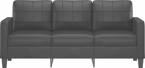 VidaXL 3místná pohovka 180 cm umělá kůže [359122] Barva: krémová