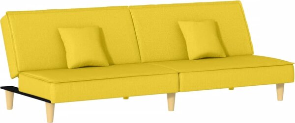 VidaXL Rozkládací pohovka textil [351904] Barva: Žlutá