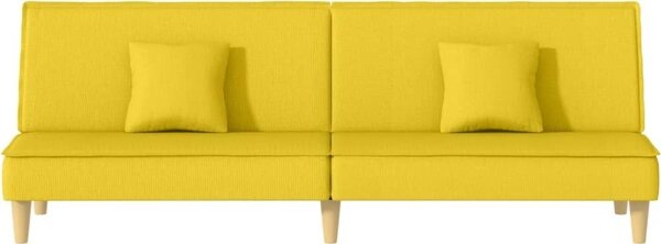 VidaXL Rozkládací pohovka textil [351904] Barva: Žlutá