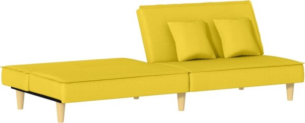 VidaXL Rozkládací pohovka textil [351904] Barva: Žlutá