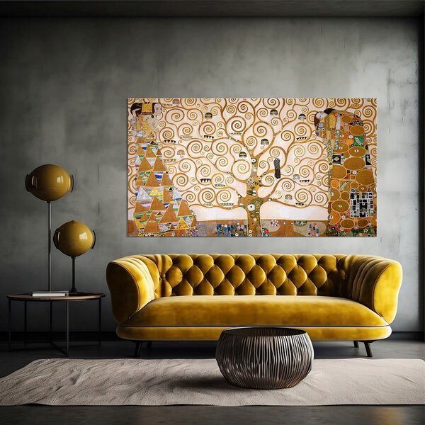 Reprodukce obrazu Gustav Klimt Tree of Life, 90 x 50 cm