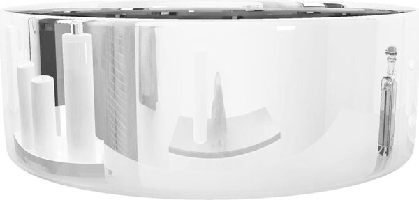 VidaXL Umyvadlo 40 x 15 cm keramika [143499] Barva: Černá