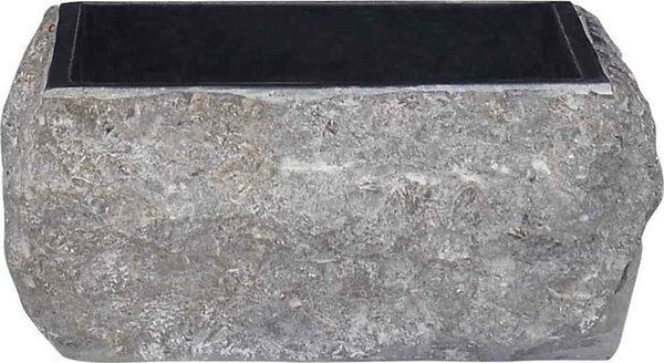 VidaXL Umyvadlo 30 x 30 x 13 cm mramor [149174] Barva: Šedá