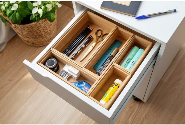 Bambusový box Compactor, 22,5 x 15 x 6,35 cm