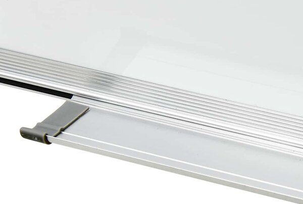 VidaXL Bílá magnetická tabule stíratelná za sucha 70 x 50 cm ocel [146632]