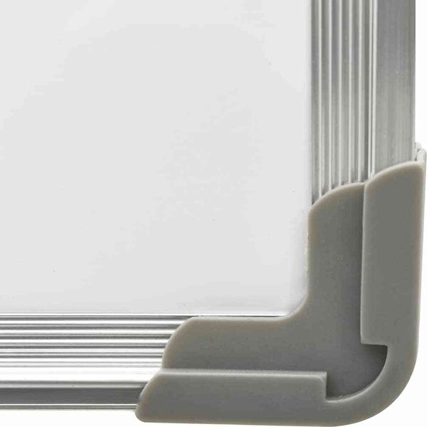 VidaXL Bílá magnetická tabule stíratelná za sucha 70 x 50 cm ocel [146632]