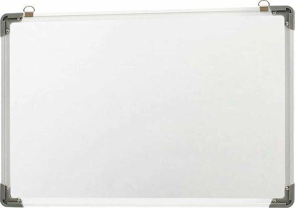 VidaXL Bílá magnetická tabule stíratelná za sucha 60 x 40 cm ocel [146631]