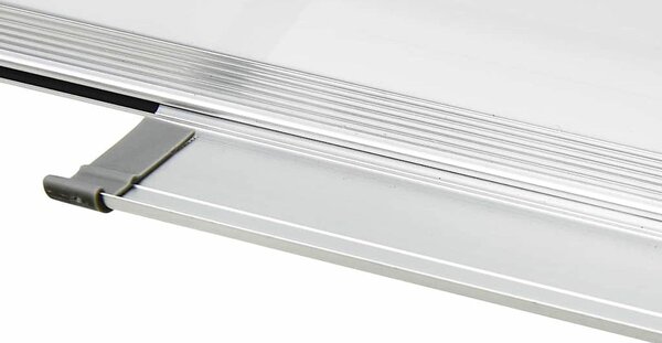 VidaXL Magnetická tabule bílá 110 x 60 cm ocel [150737]