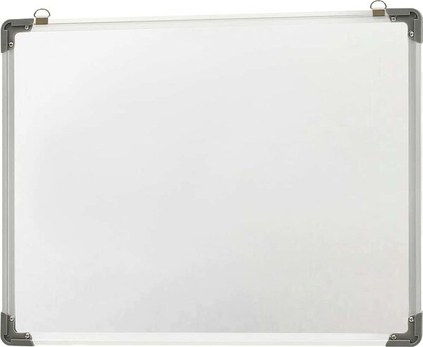 VidaXL Bílá magnetická tabule stíratelná za sucha 70 x 50 cm ocel [146632]
