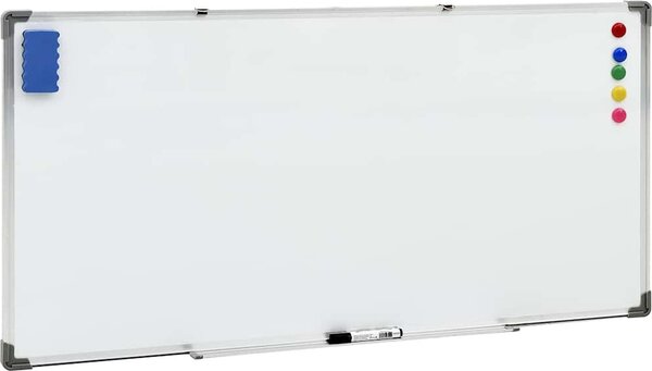 VidaXL Magnetická tabule bílá 110 x 60 cm ocel [150737]