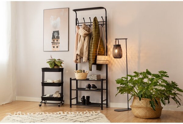 Světlý úložný košík z mořské trávy Compactor, ⌀ 36 cm