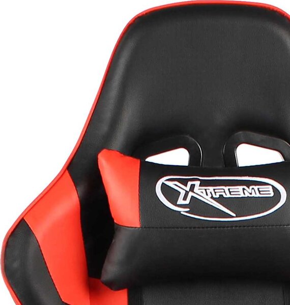 VidaXL Otočná herní židle s podnožkou PVC [20497] Barva: zlatá