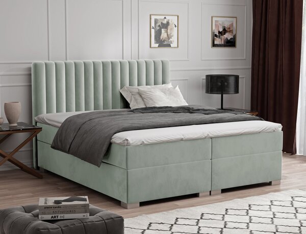 MD Kontinentální Boxspring postel VELA 120x200 výběr z barev MANILA_15