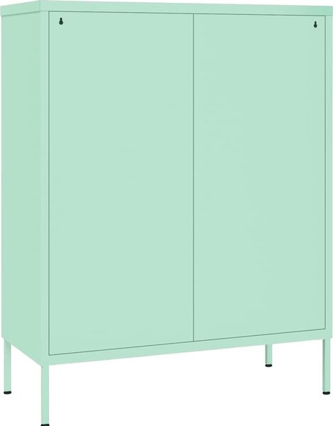 VidaXL Zásuvková skříň 80 x 35 x 101,5 cm ocel [336149] Barva: Bílá